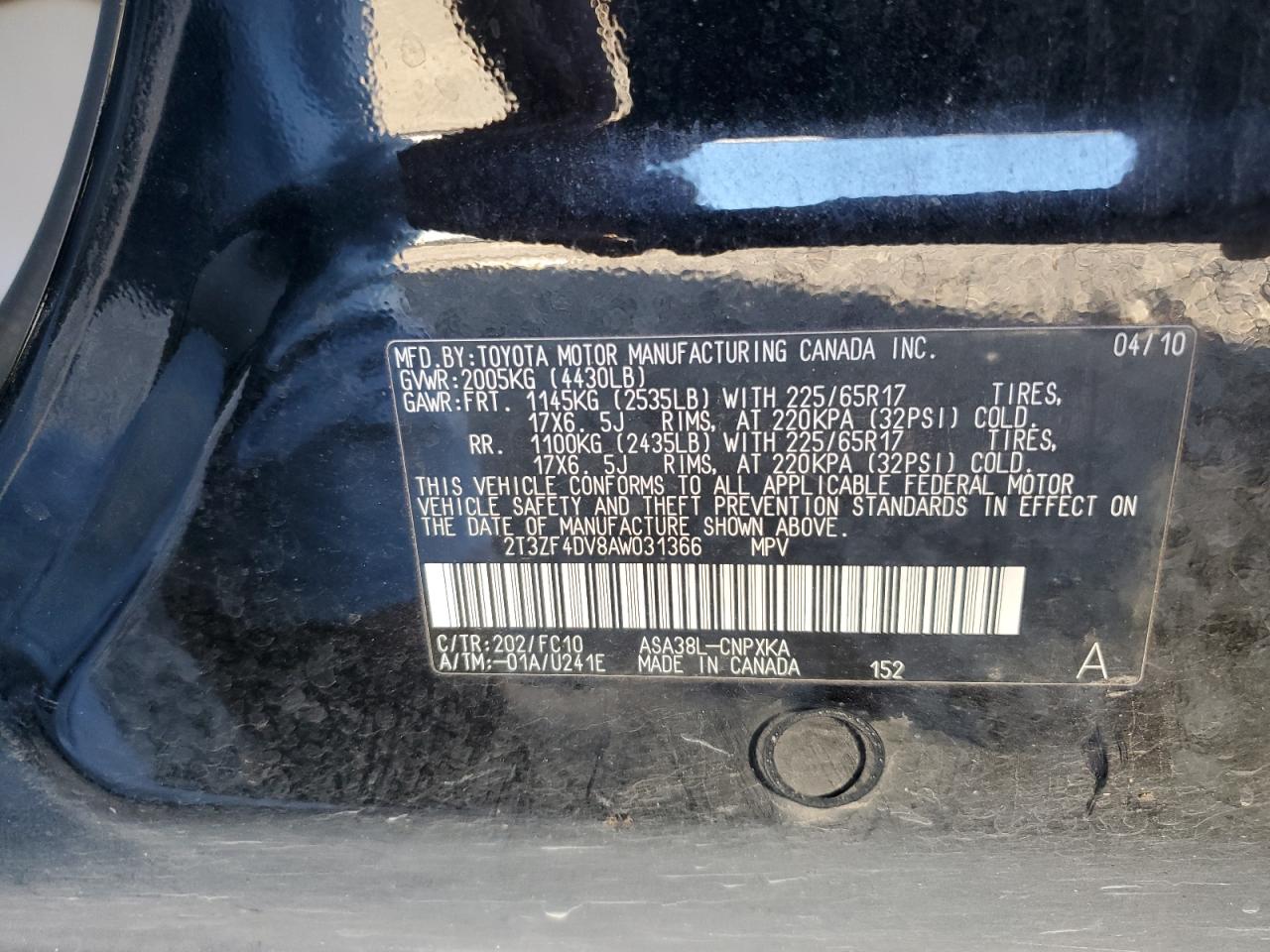 2010 Toyota RAV 4 - Image 12