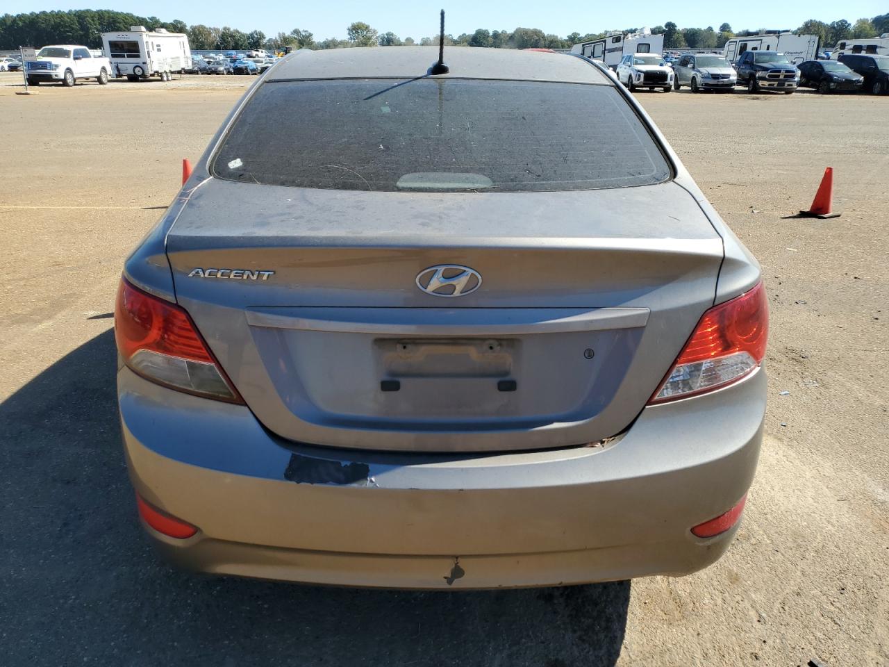 2014 Hyundai Accent Gls VIN: KMHCT4AE9EU671717 Lot: 77382654