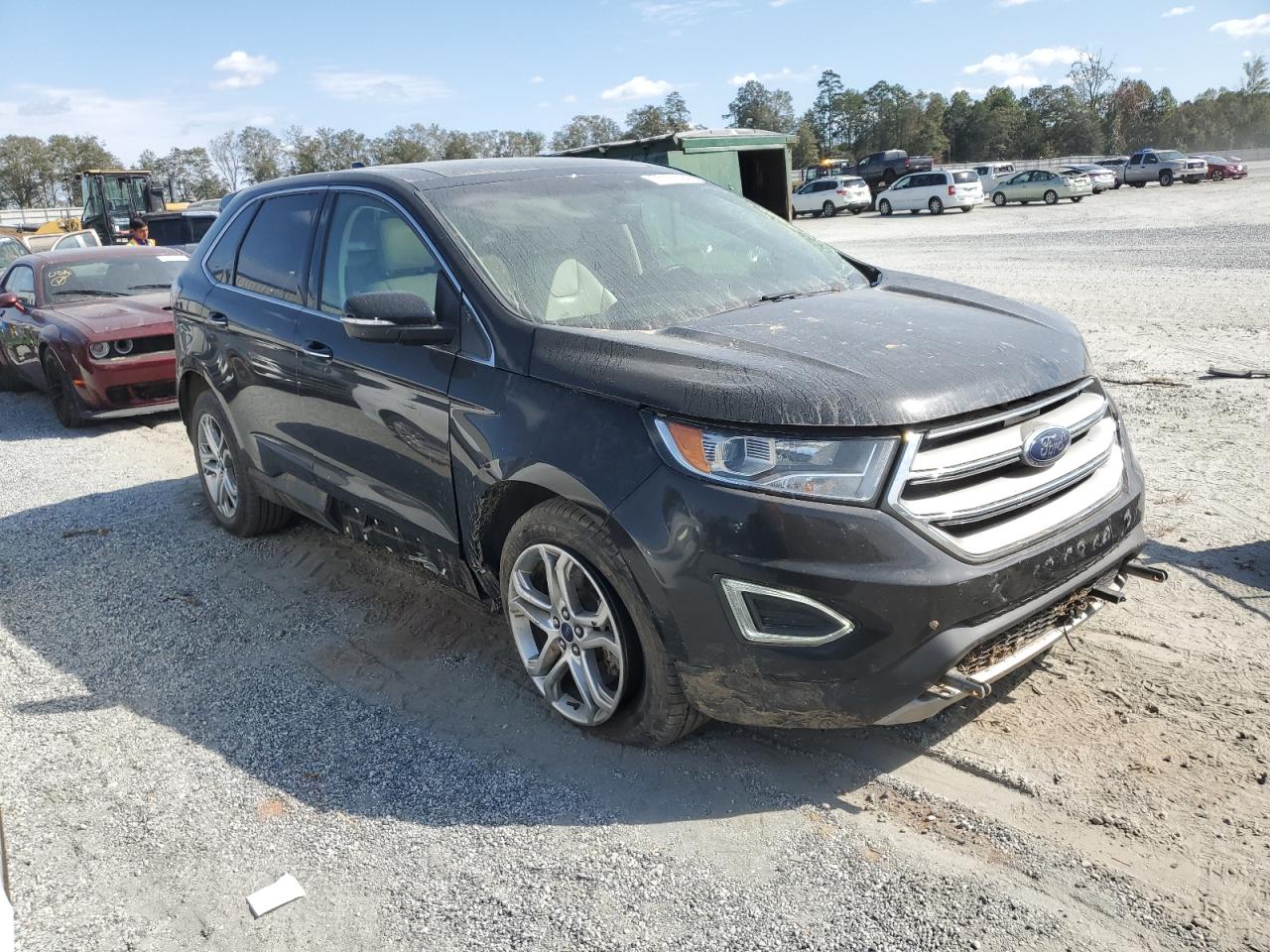 2016 Ford Edge Titanium VIN: 2FMPK4K88GBC50786 Lot: 75121394