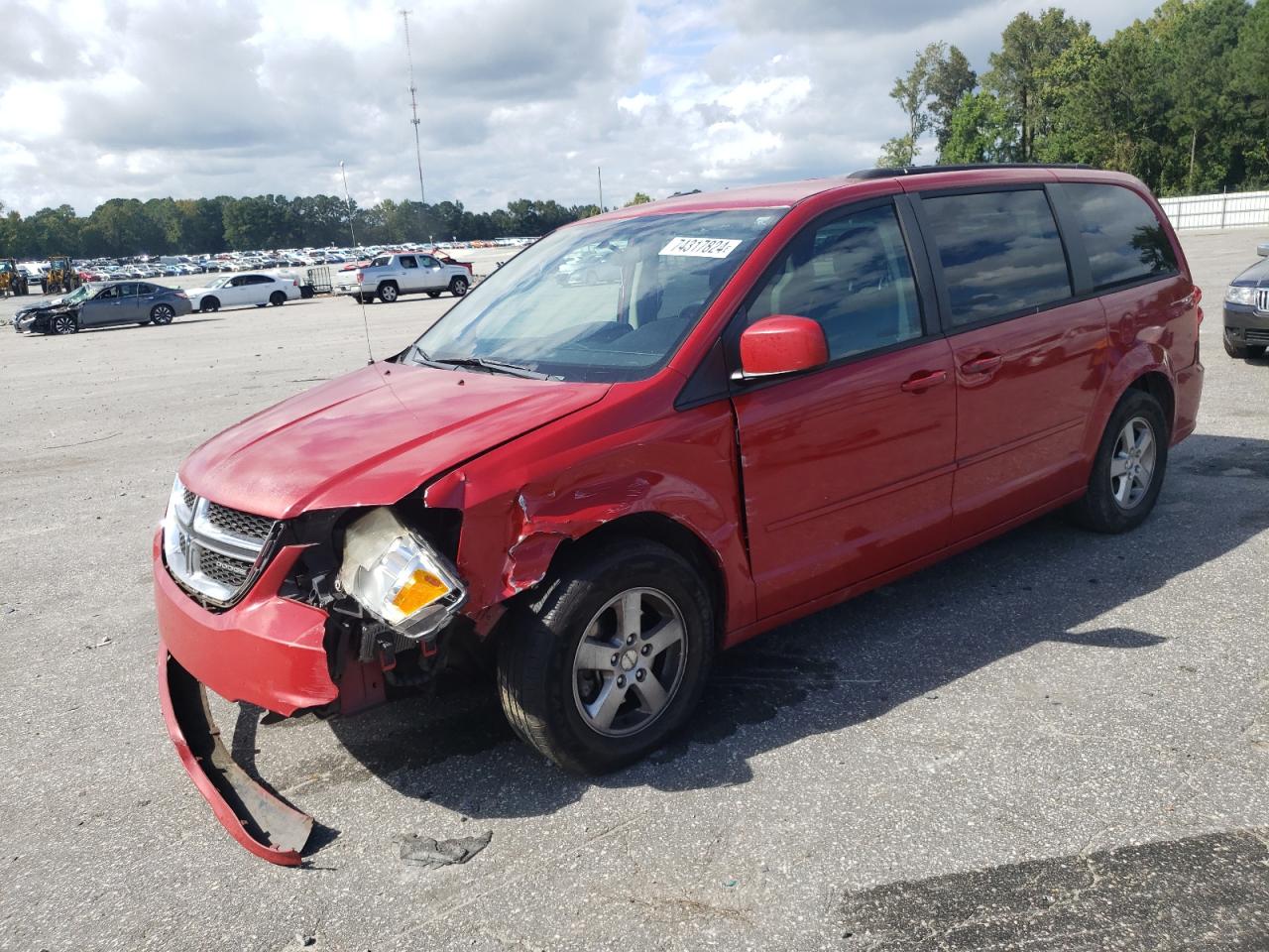 2012 Dodge Grand Caravan Sxt VIN: 2C4RDGCG6CR157023 Lot: 74317824