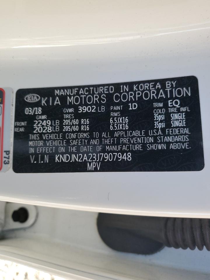 KNDJN2A23J7907948 2018 Kia Soul