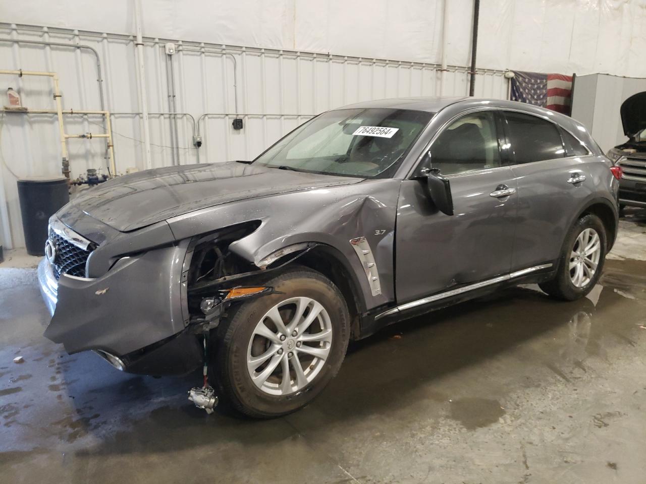 2017 Infiniti Qx70 VIN: JN8CS1MW5HM414914 Lot: 76492564