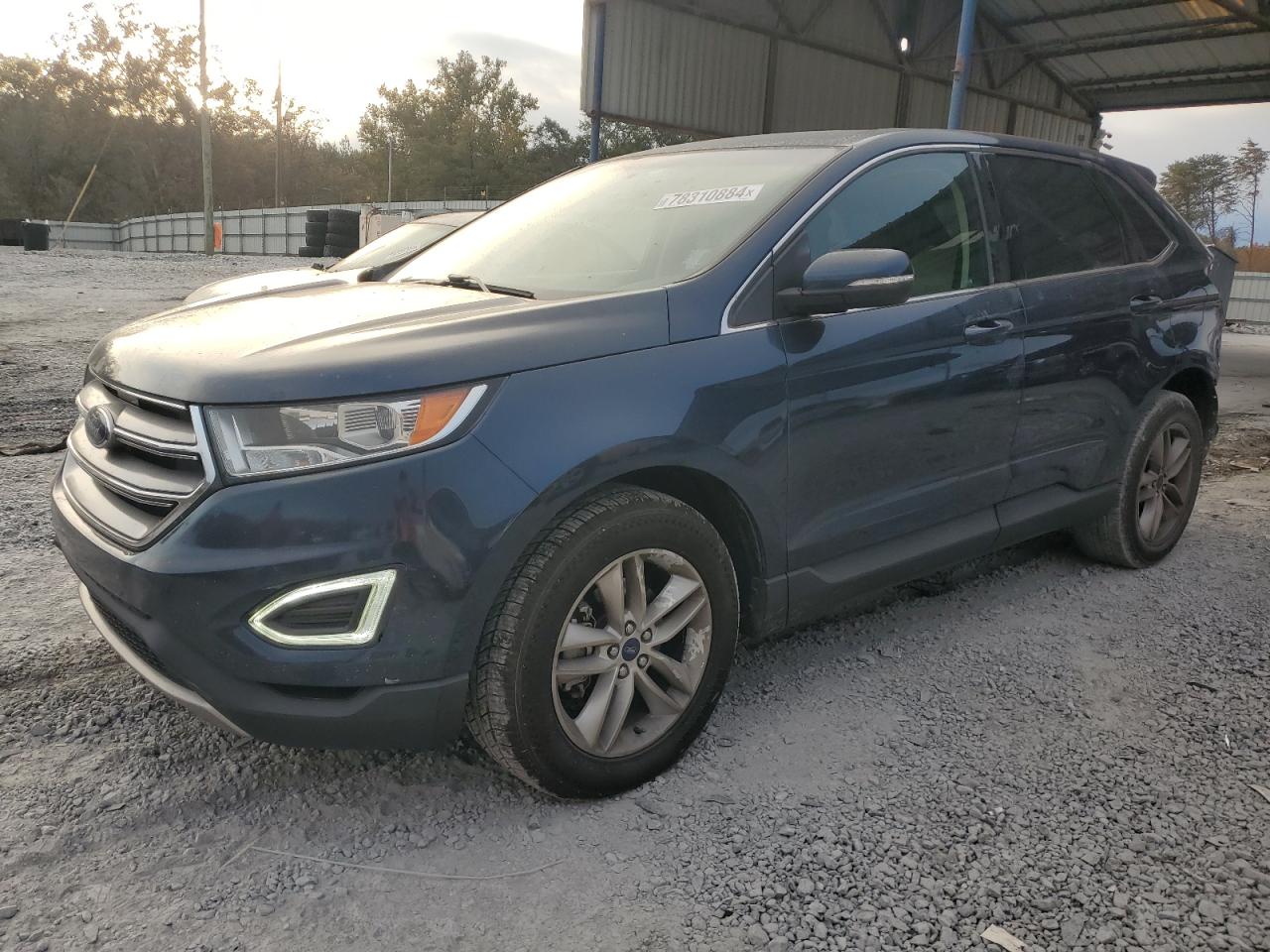 VIN 2FMPK3J98HBB30752 2017 FORD EDGE no.1