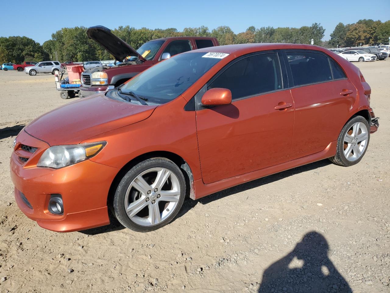 2013 Toyota Corolla Base VIN: 2T1BU4EEXDC097437 Lot: 76970074