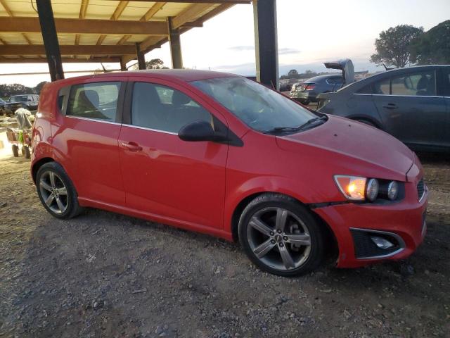  CHEVROLET SONIC 2014 Красный