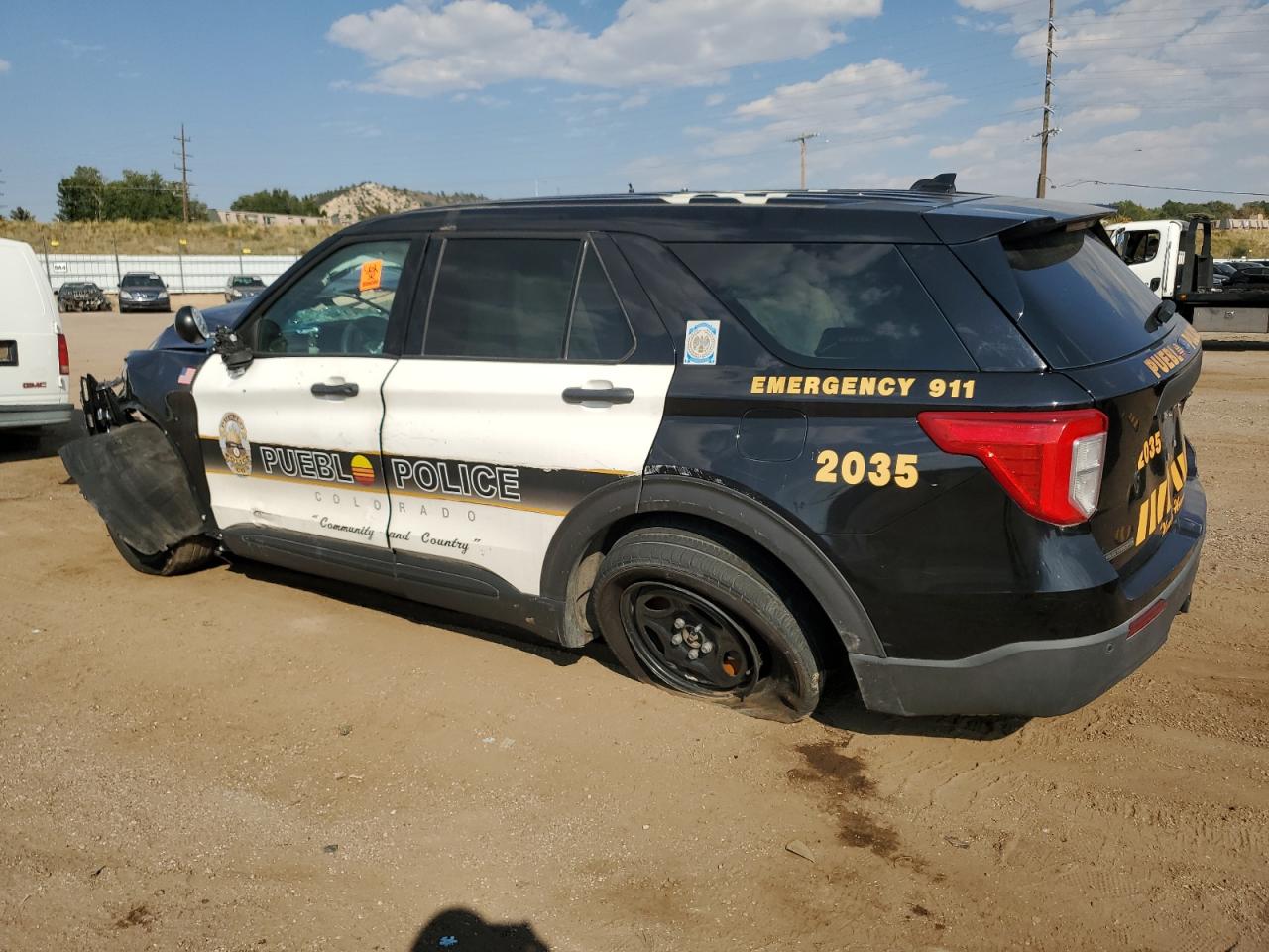 1FM5K8AB3LGC51178 2020 Ford Explorer Police Interceptor