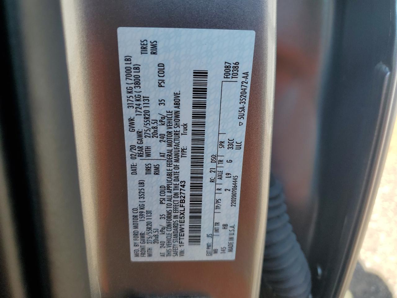 2020 Ford F-150 - Image 12