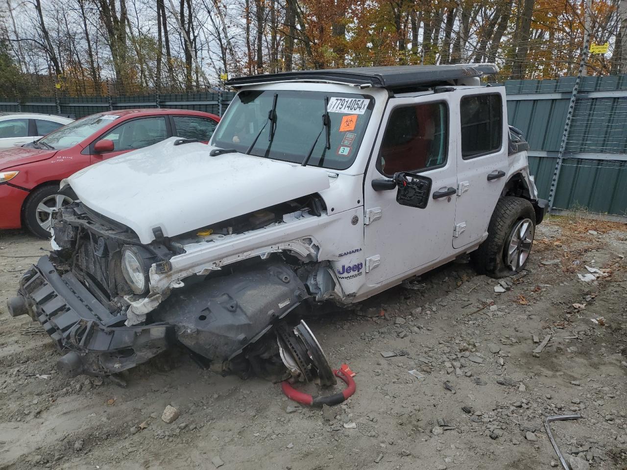 2020 Jeep Wrangler Unlimited Sahara VIN: 1C4HJXEN4LW209742 Lot: 77914054