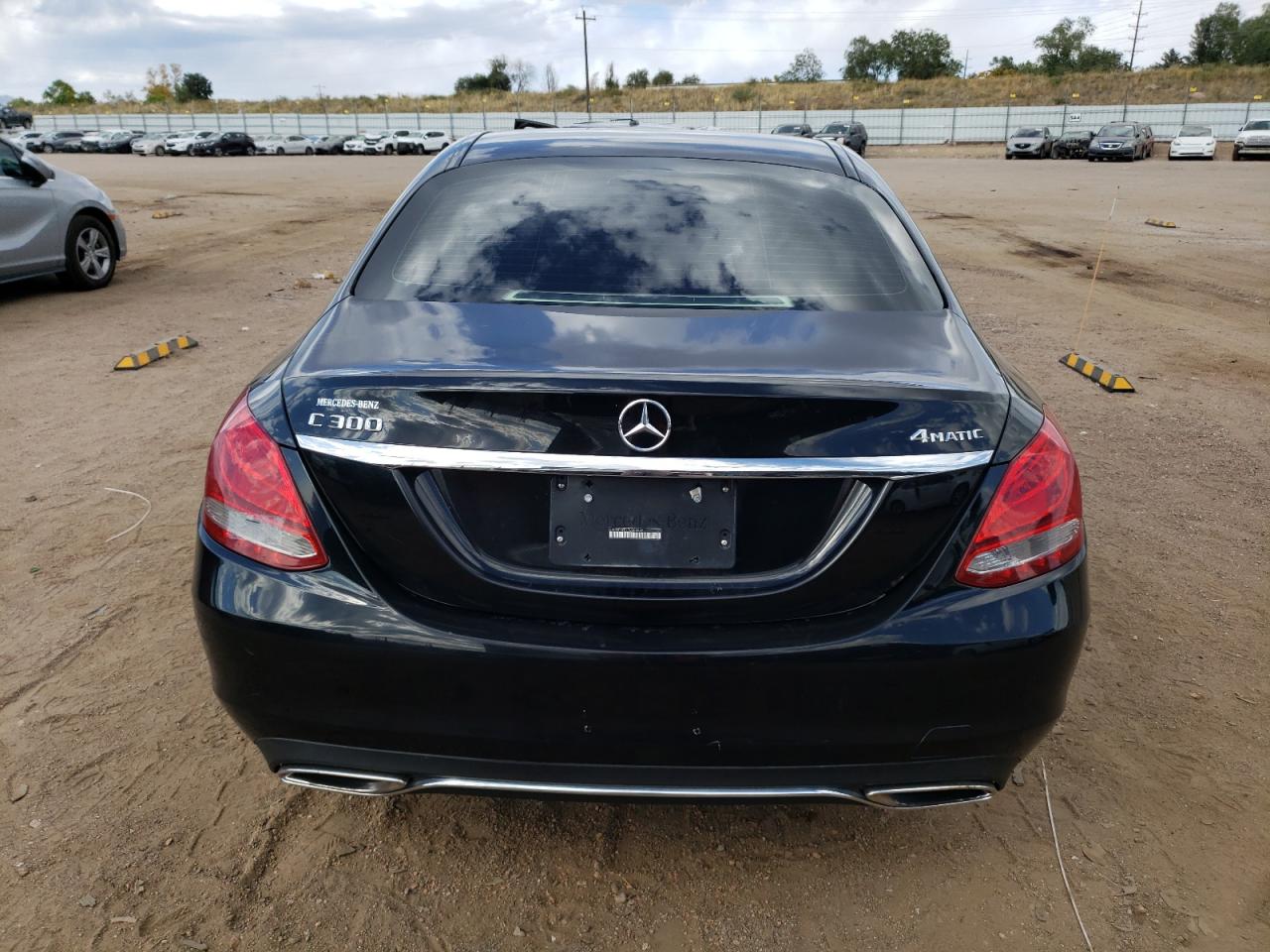 VIN 55SWF4KB1FU009037 2015 MERCEDES-BENZ C-CLASS no.6