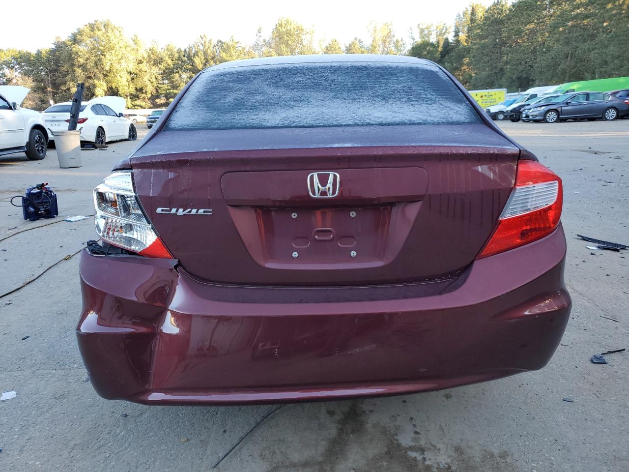 2012 Honda Civic Lx VIN: 19XFB2F59CE108910 Lot: 74363314