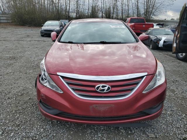  HYUNDAI SONATA 2014 Красный