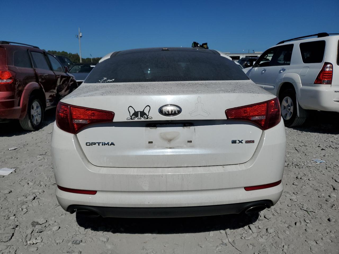 2012 Kia Optima Ex VIN: 5XXGN4A74CG042726 Lot: 77205734