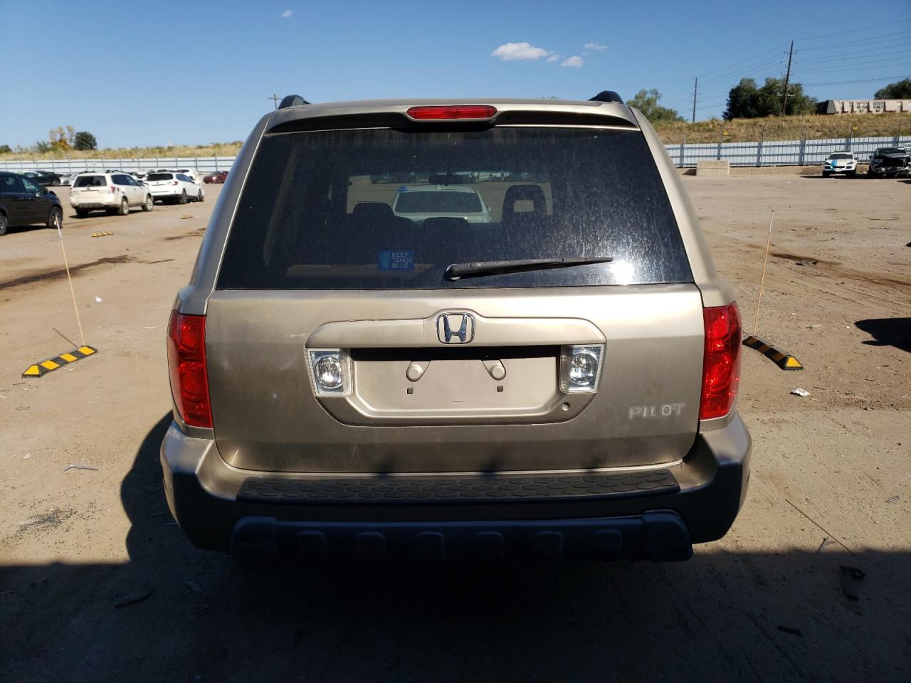 2004 Honda Pilot Ex VIN: 2HKYF18444H623015 Lot: 75771664