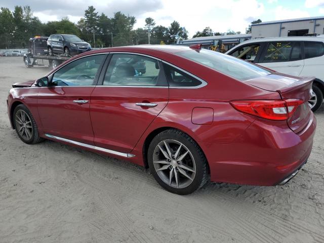  HYUNDAI SONATA 2015 Красный