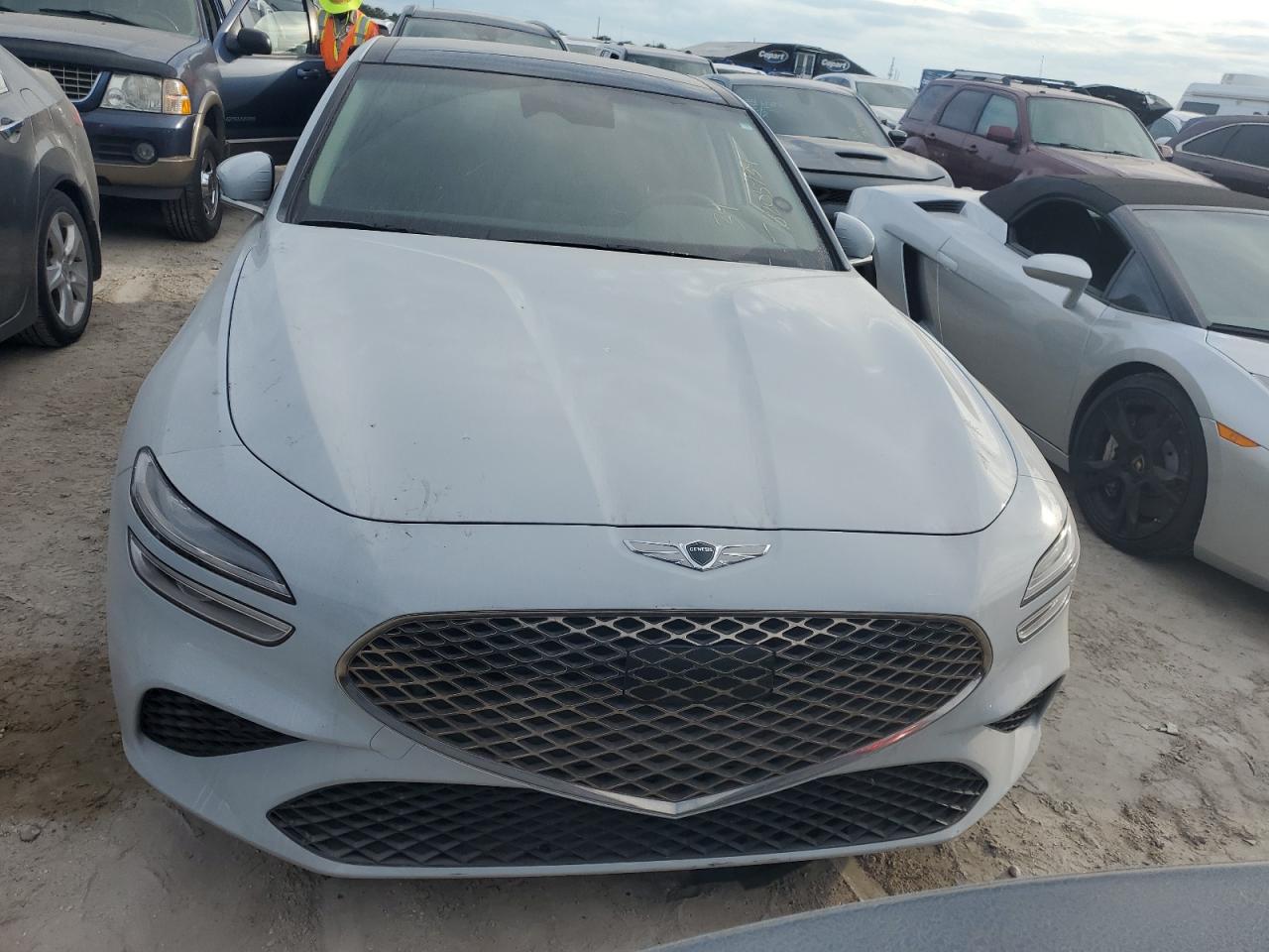 2022 Genesis G70 Base VIN: KMTG34TA5NU092385 Lot: 76205734