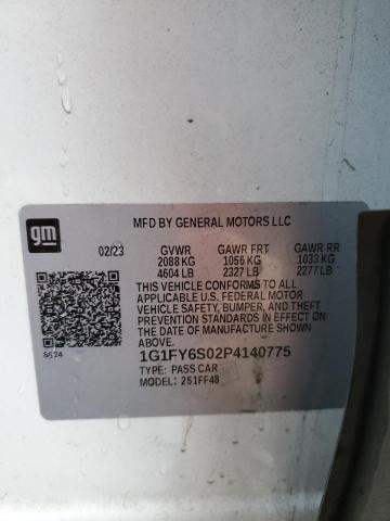 1G1FY6S02P4140775 Chevrolet Bolt EUV L 13