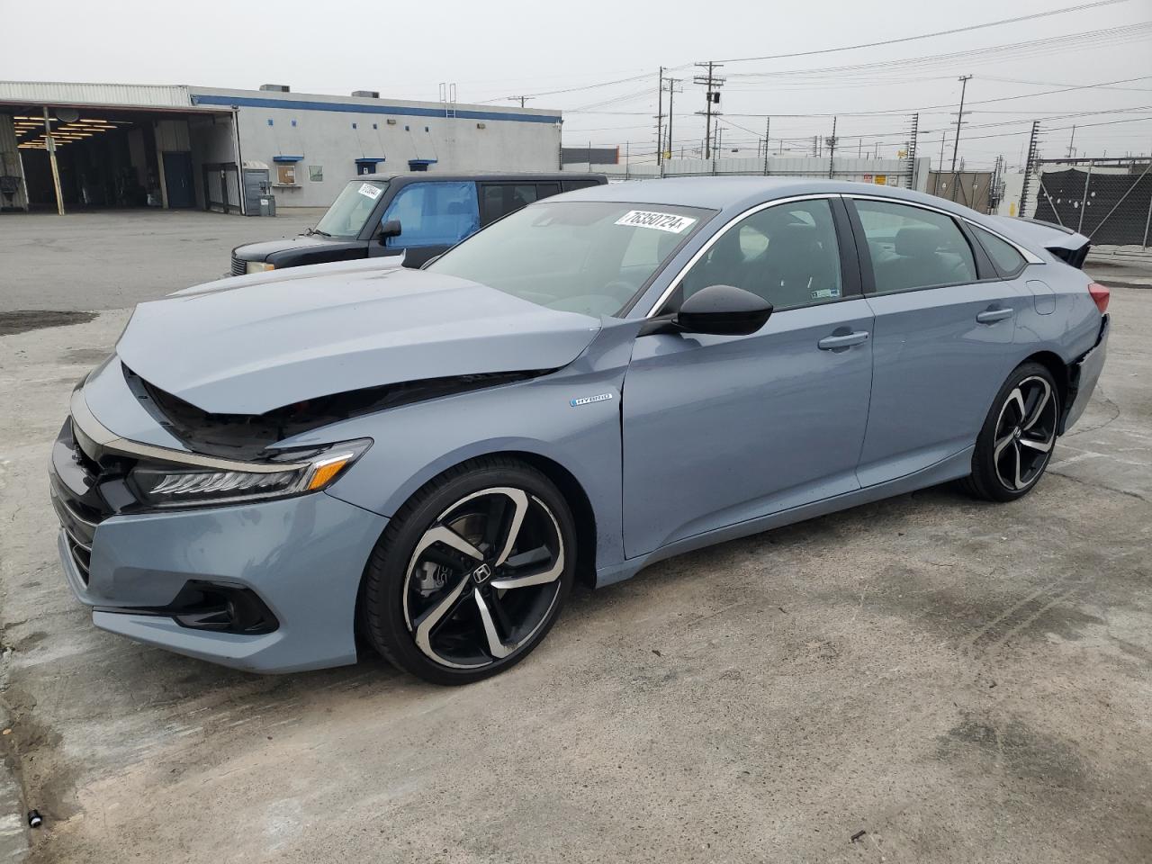 2022 Honda Accord Hybrid Sport VIN: 1HGCV3F22NA021816 Lot: 76350724