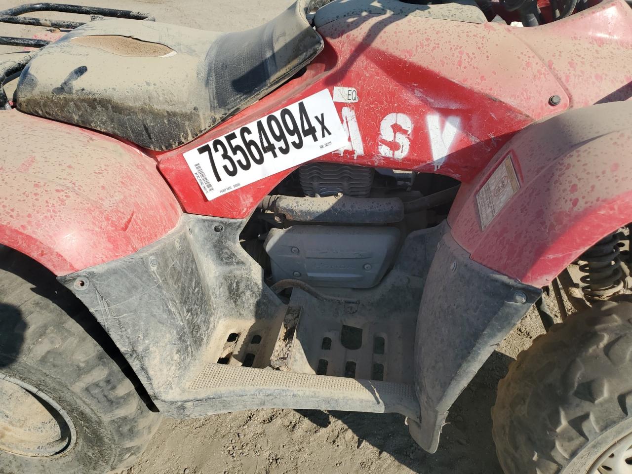 2014 Honda Trx250 Tm VIN: 1HFTE2102E4505911 Lot: 73564994