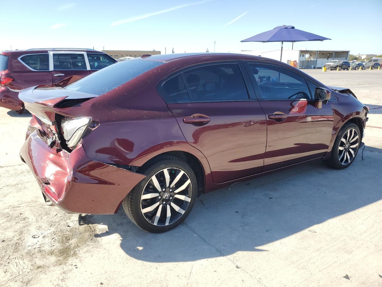 VIN 19XFB2F91FE023163 2015 HONDA CIVIC no.3