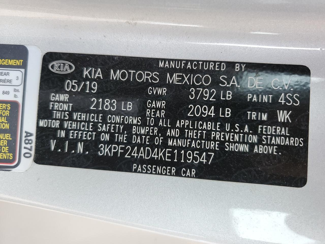 2019 Kia Forte - Image 14
