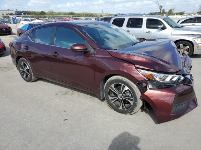  NISSAN SENTRA 2021 Burgundy