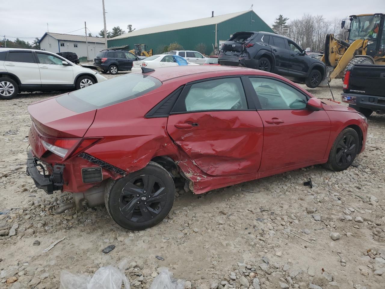 2021 Hyundai Elantra Sel VIN: KMHLS4AG8MU211855 Lot: 78386634