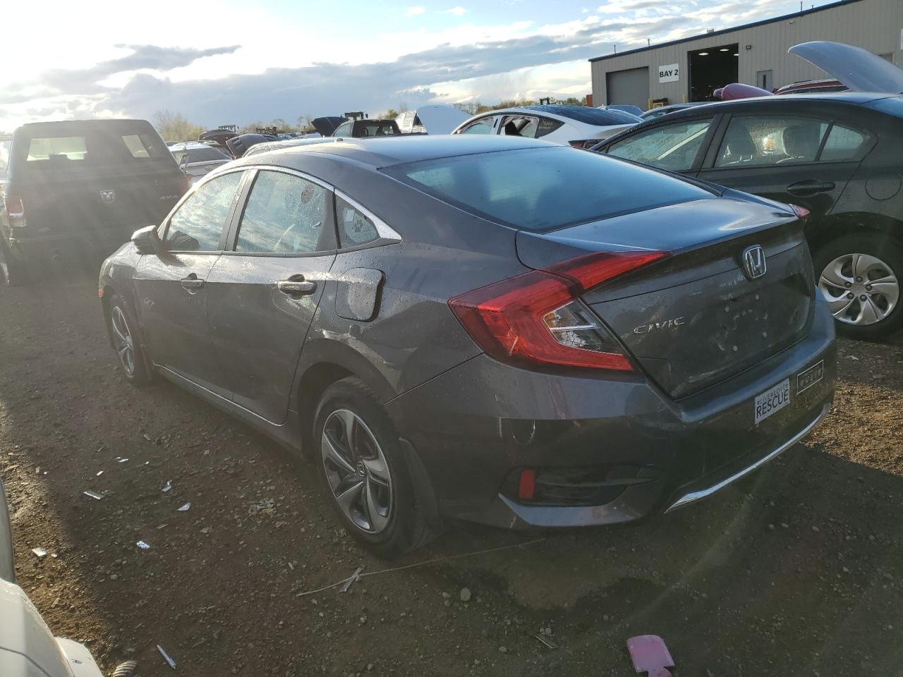 19XFC2F61KE031406 2019 Honda Civic Lx