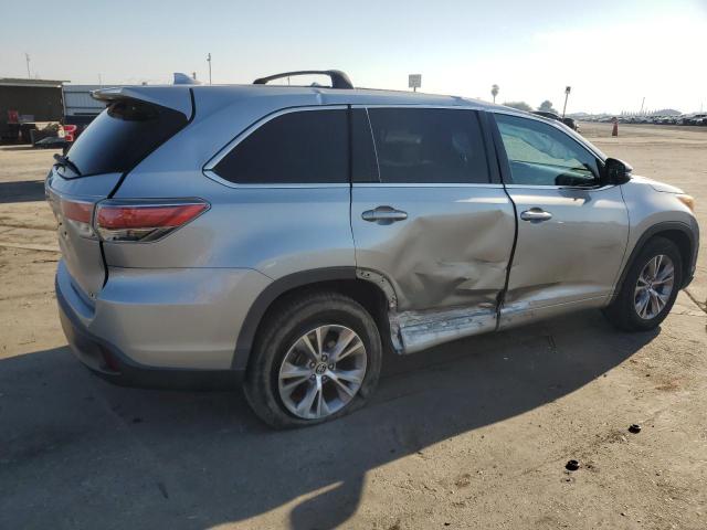  TOYOTA HIGHLANDER 2016 Srebrny