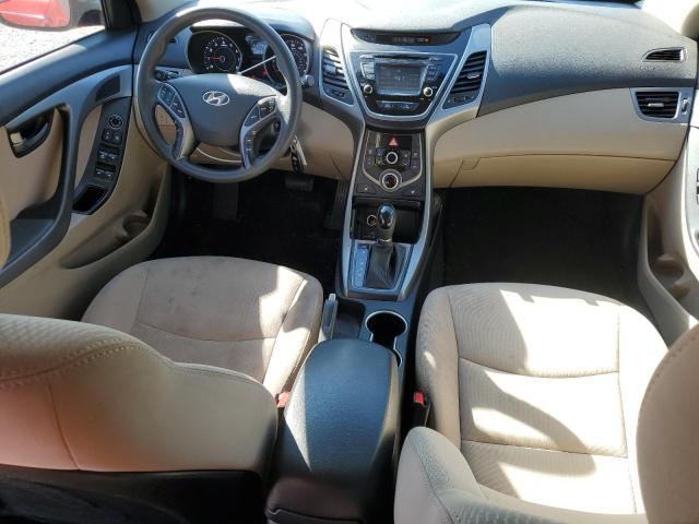  HYUNDAI ELANTRA 2014 Красный