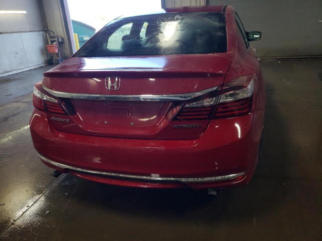  HONDA ACCORD 2017 Red