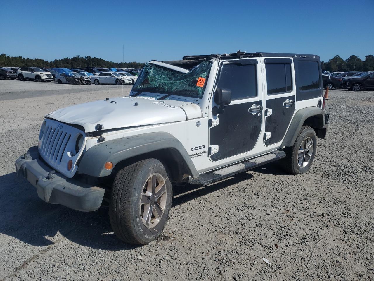 2011 Jeep Wrangler Unlimited Sport VIN: 1J4BZ3H19BL602632 Lot: 77132134