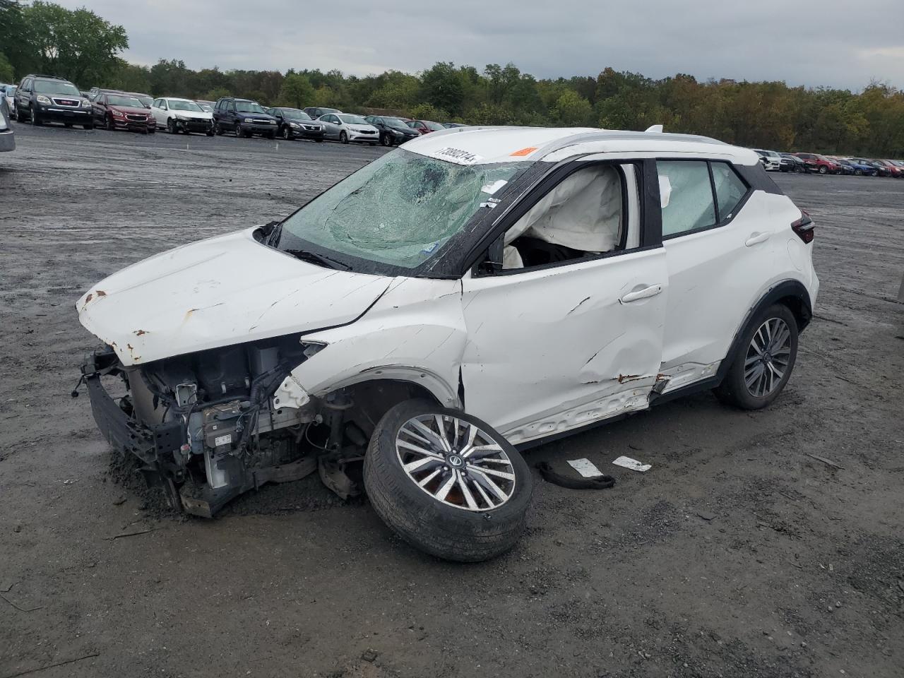 2021 Nissan Kicks Sv за продажба в Grantville, PA - All Over