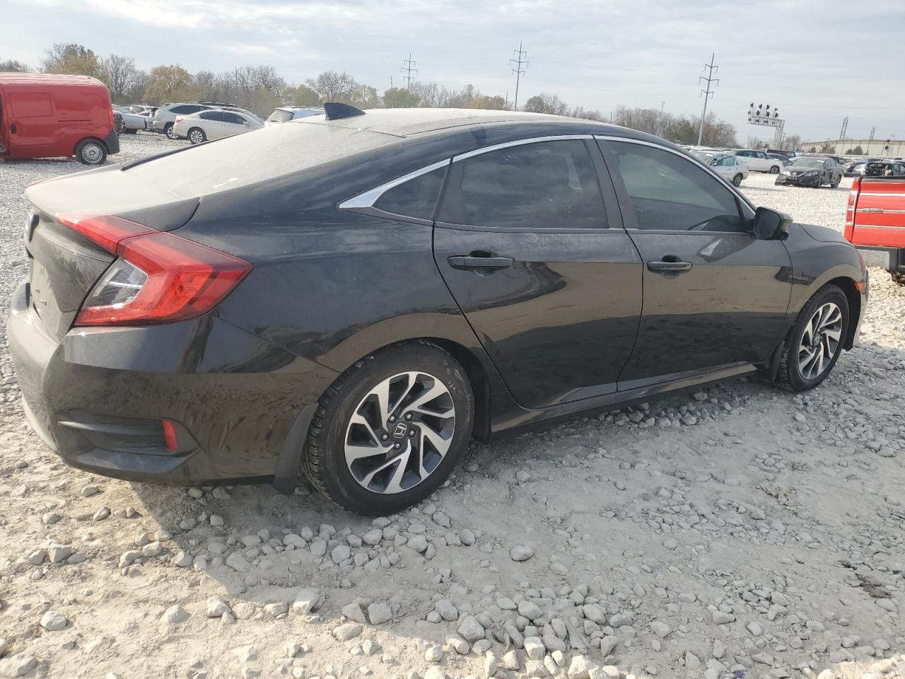 2018 Honda Civic Ex VIN: 2HGFC2F72JH574342 Lot: 77994444