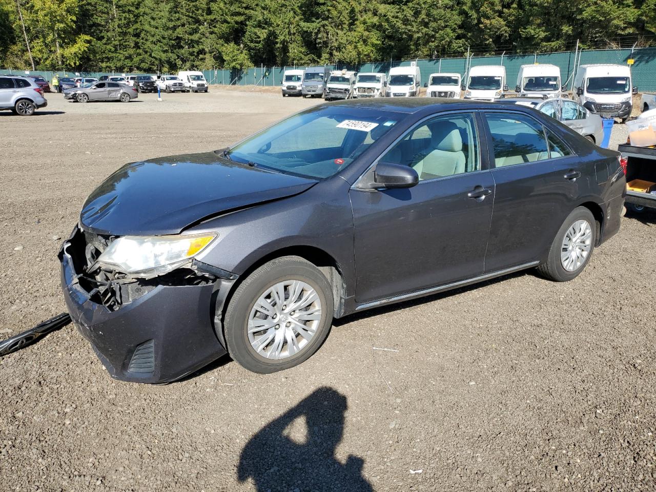 2012 Toyota Camry Base VIN: 4T1BF1FK1CU096221 Lot: 74590194