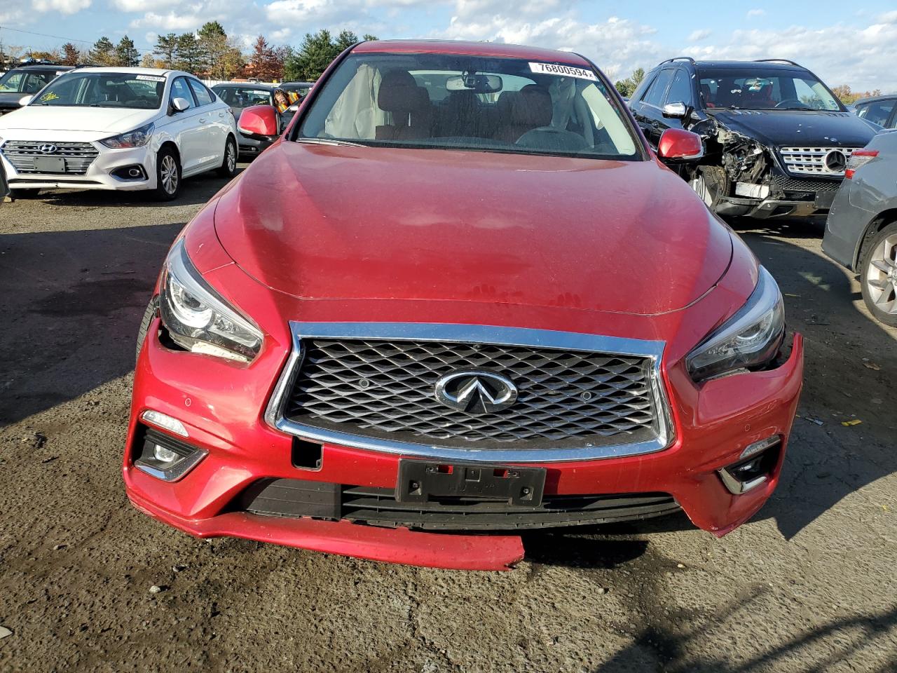 2023 Infiniti Q50 Luxe VIN: JN1EV7BR4PM543093 Lot: 76800594