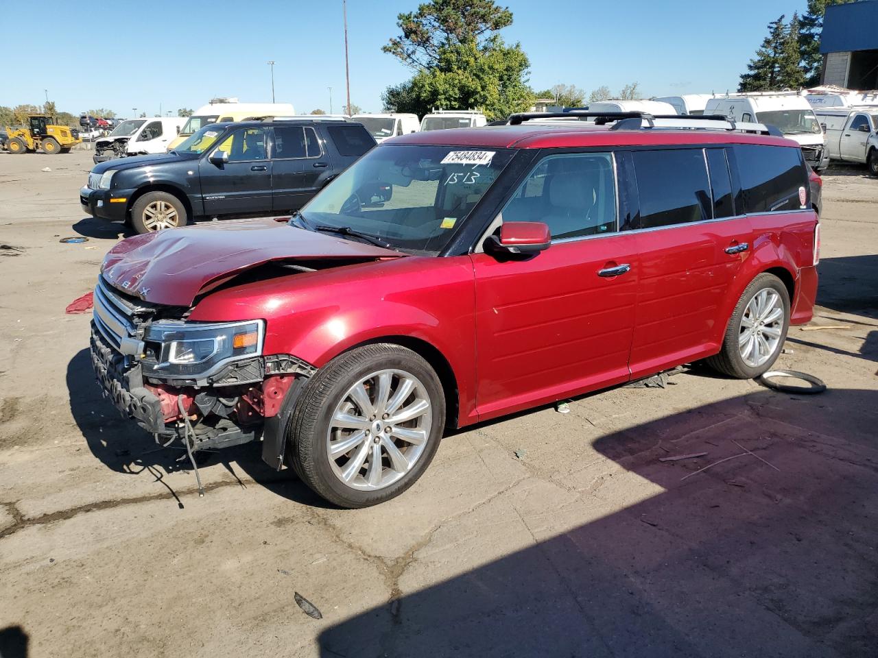 2015 Ford Flex Limited VIN: 2FMHK6DT0FBA01513 Lot: 75484834