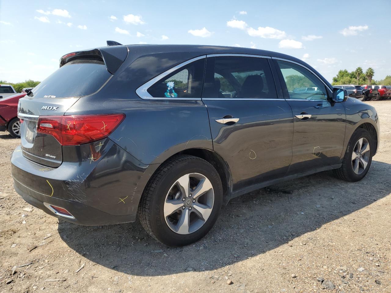 VIN 5FRYD4H29GB018043 2016 ACURA MDX no.3