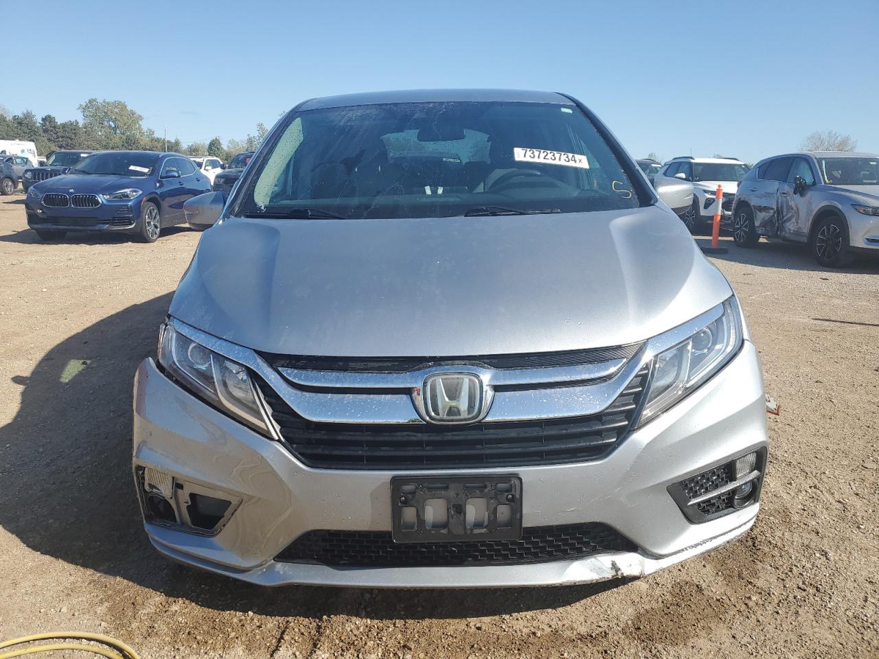 2019 Honda Odyssey Ex VIN: 5FNRL6H53KB108831 Lot: 73723734