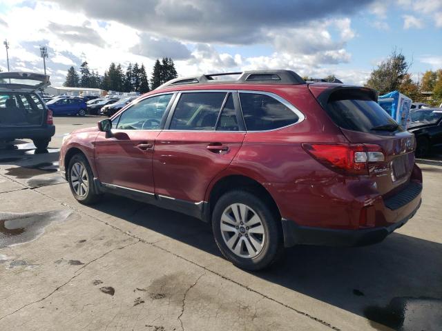  SUBARU OUTBACK 2015 Бургунді