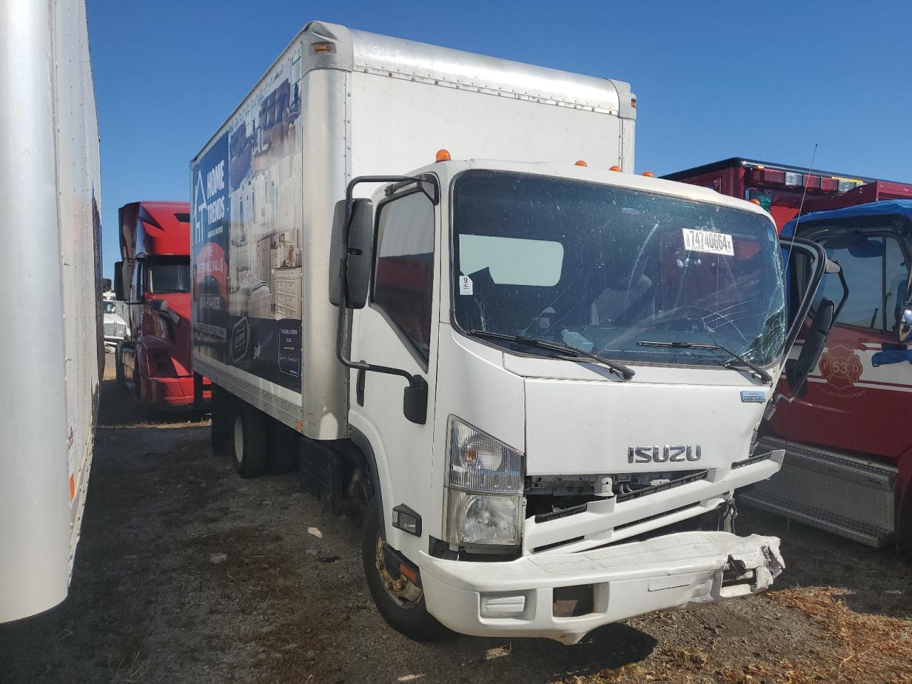 2012 Isuzu Npr VIN: 5ALC4W161D7001807 Lot: 74740664