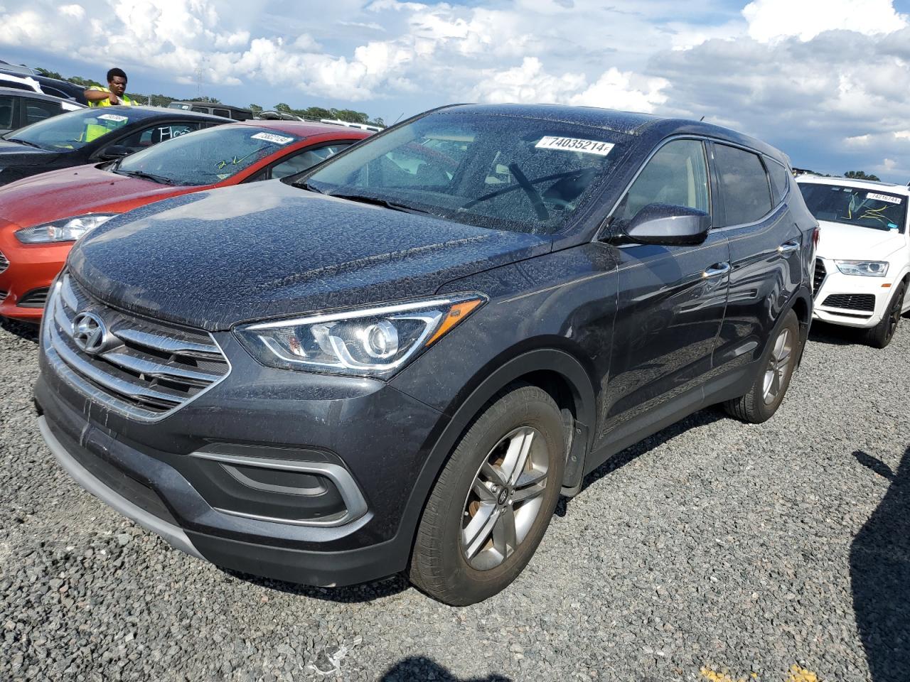 5XYZT3LB6JG545404 2018 HYUNDAI SANTA FE - Image 1