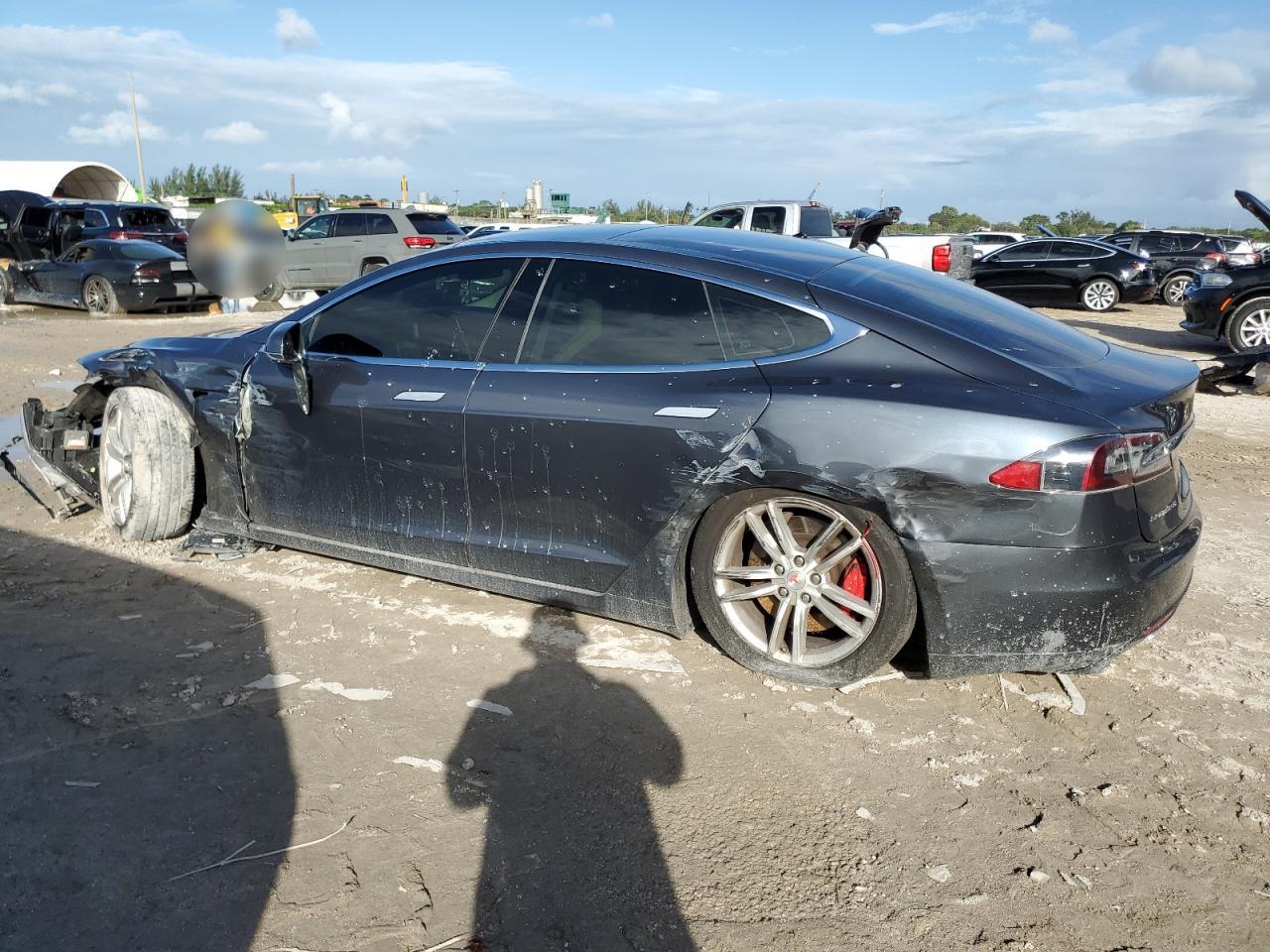 VIN 5YJSA1H13EFP54916 2014 TESLA MODEL S no.2