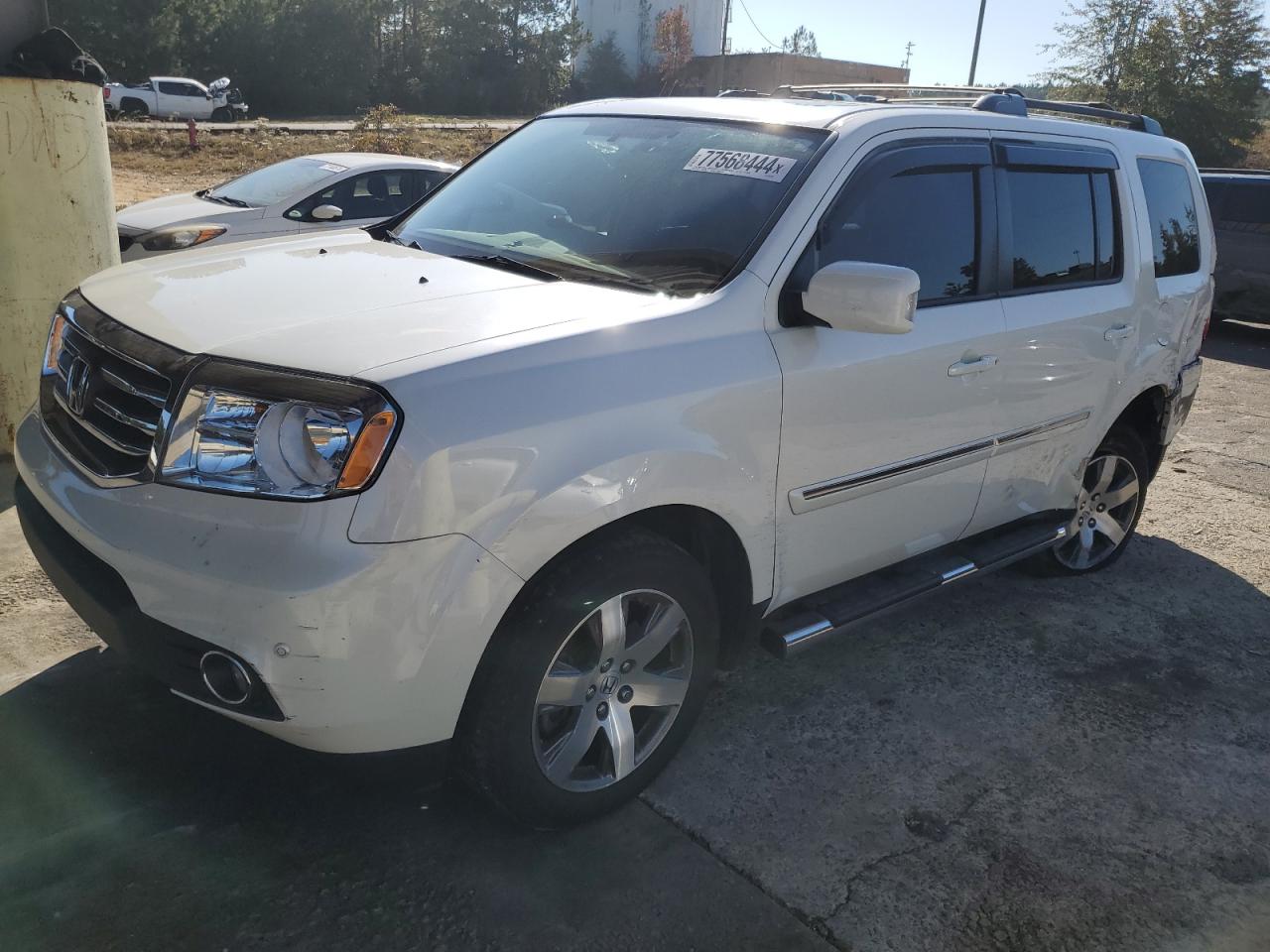 2014 Honda Pilot Touring VIN: 5FNYF4H93EB052422 Lot: 77568444