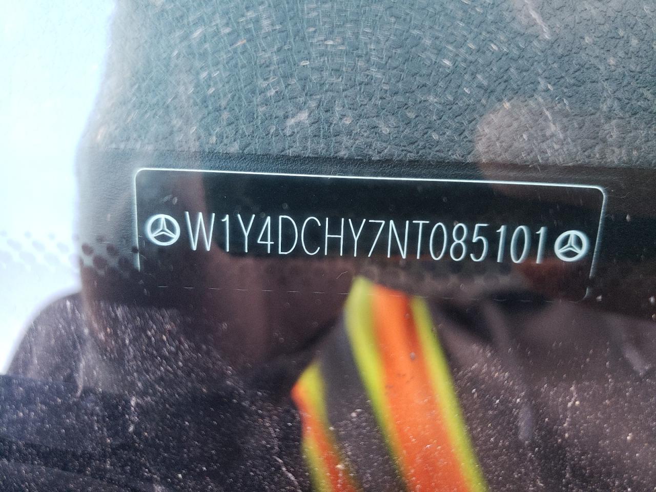 2022 Mercedes-Benz Sprinter 2500 VIN: W1Y4DCHY7NT085101 Lot: 74763774