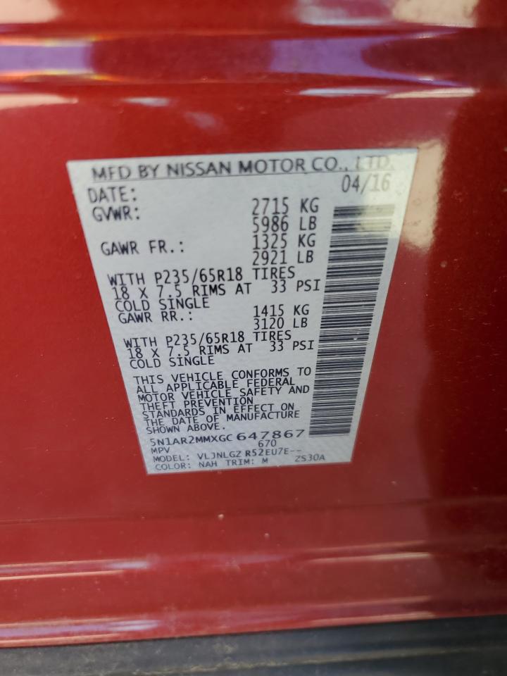 2016 Nissan Pathfinder - Image 13