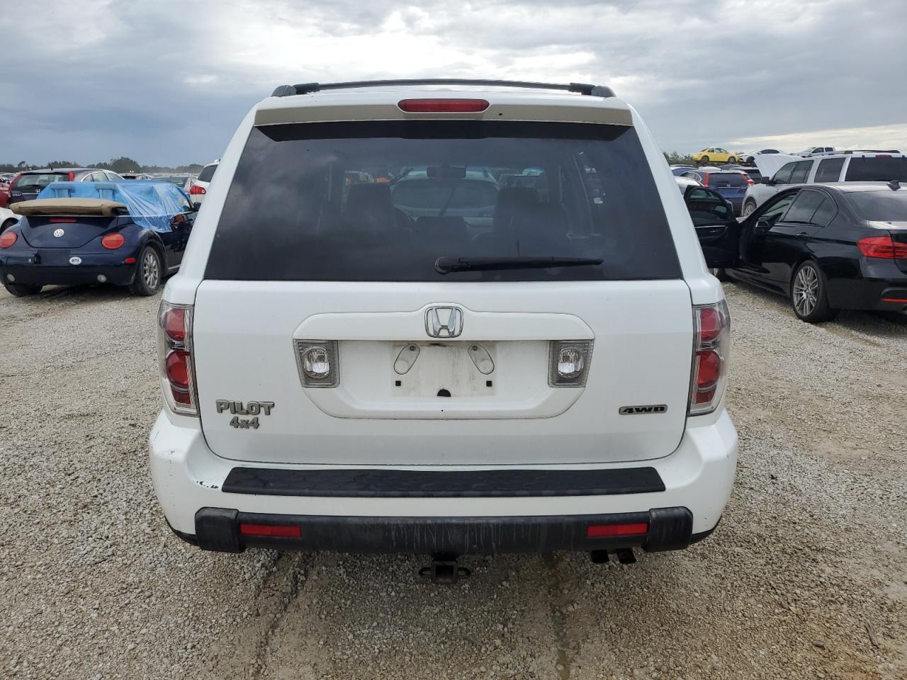 2006 Honda Pilot Ex VIN: 2HKYF18546H557951 Lot: 74695344