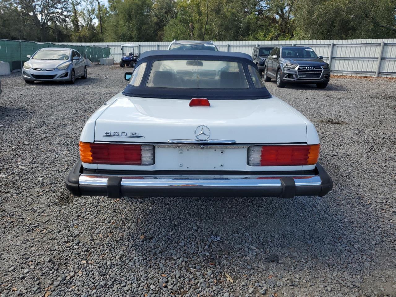 1986 Mercedes-Benz 560 Sl VIN: WDBBA48D6GA045743 Lot: 78776564