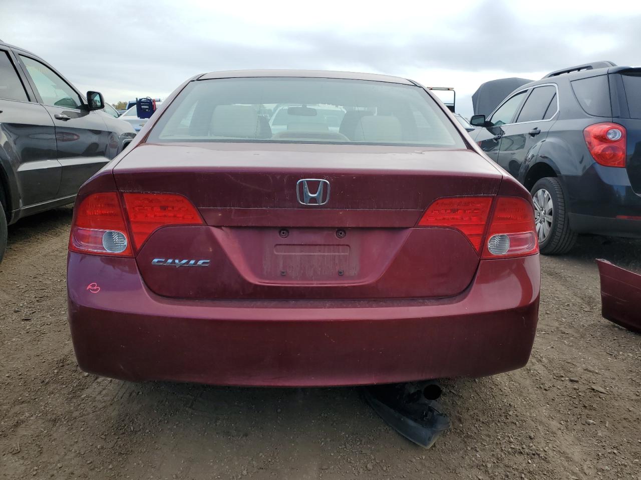 1HGFA16868L076733 2008 Honda Civic Ex