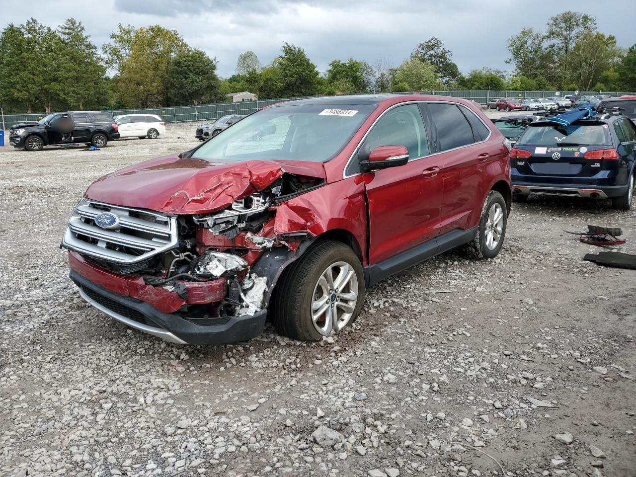 2FMPK4J91HBC14076 2017 FORD EDGE - Image 1