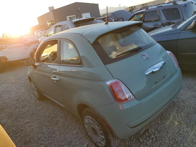  FIAT 500 2013 Зеленый